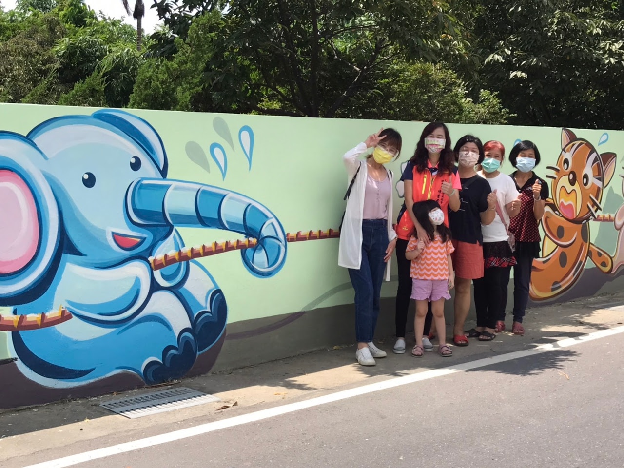 影/花壇文德社區街角巷弄彩繪牆成為新打卡秘境景點 - https://www.watchmedia01.com
