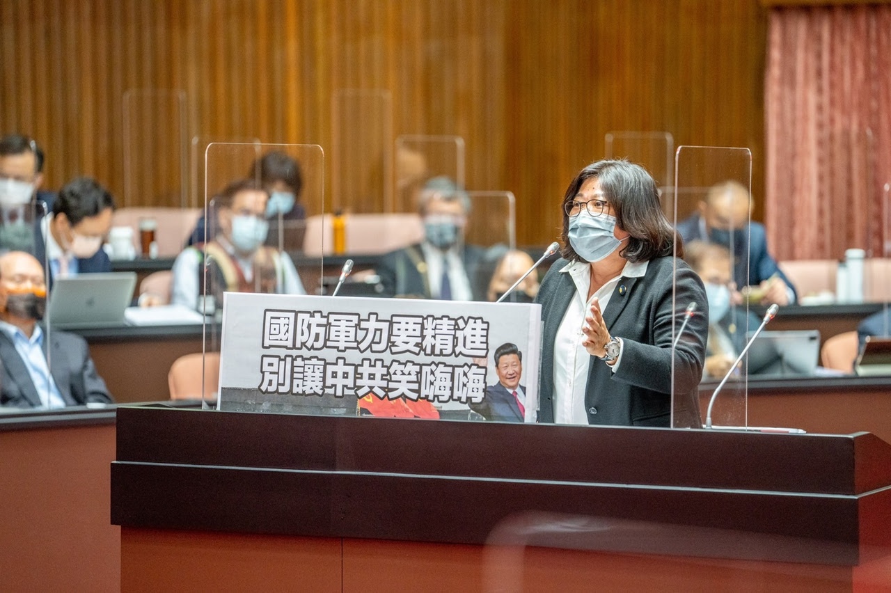 保衛台灣護民主 立委王美惠疾呼政府要積極作為 - https://www.watchmedia01.com