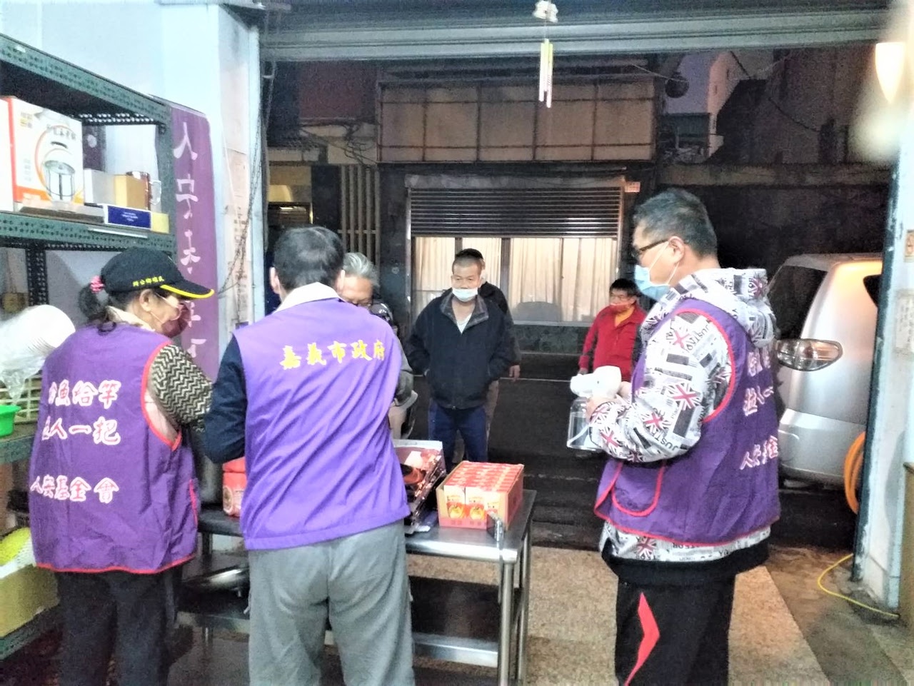 助遊民渡過極端低溫 嘉市府結合人安發送禦寒物資 - https://www.watchmedia01.com